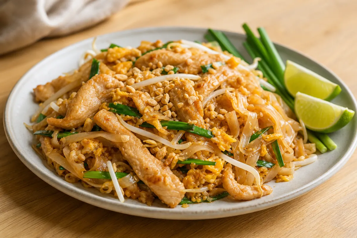 Pad Thai z kurczakiem